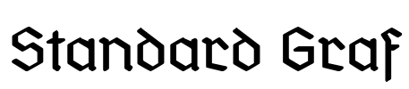 Standard Graf Font Image