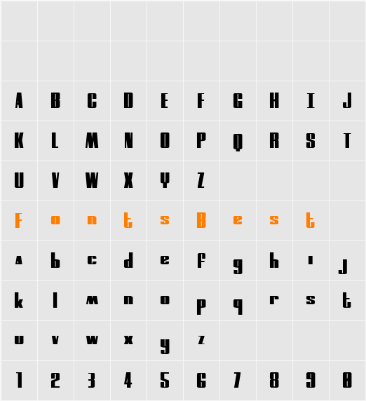 MOON Runner Extra-Squat Character Map