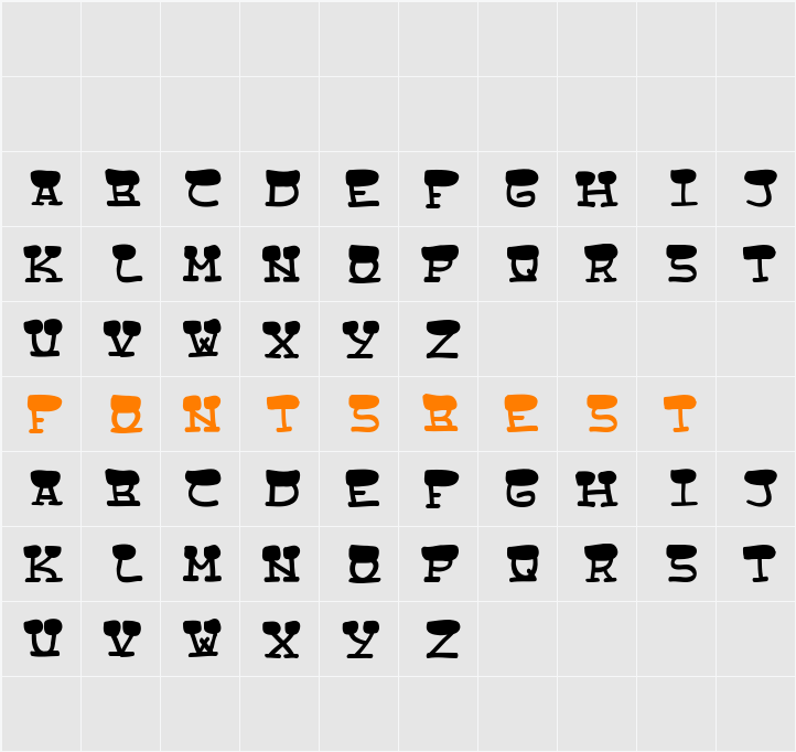 Street Cowboys Character Map