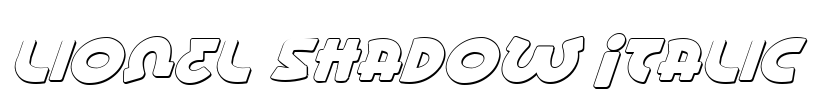 Lionel Shadow Italic