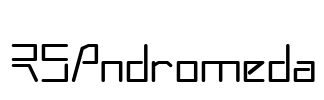 RSAndromeda Font Image
