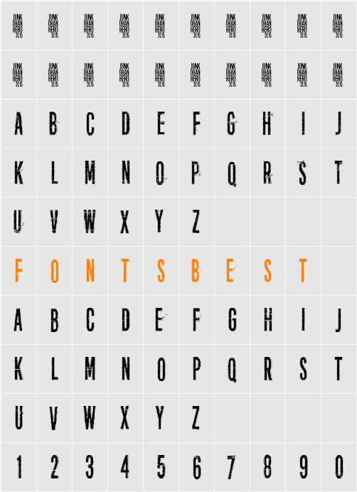 Everything is possible Character Map