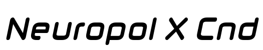 Neuropol X Cnd Font Image