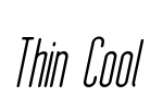 Thin Cool Font Image