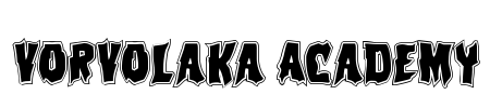 Vorvolaka Academy Font Image