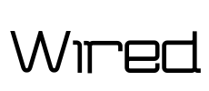 Wired Font Image