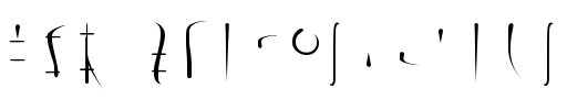 LSW Drachenklaue Font Image