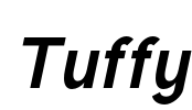 Tuffy Font Image