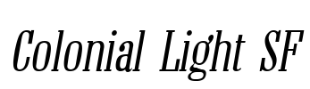 Colonial Light SF