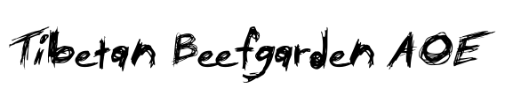 Tibetan Beefgarden AOE