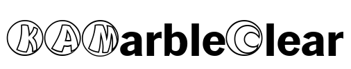KAMarbleClear Font Image