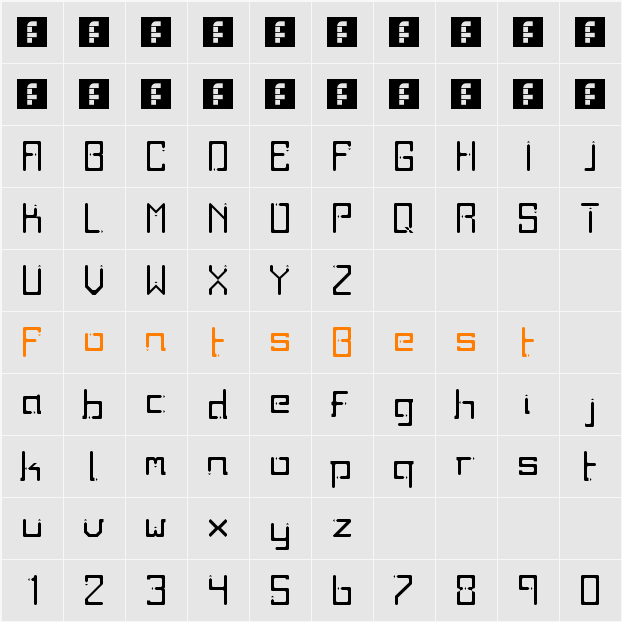 twodays Character Map