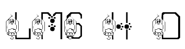 LMS Hound Dog Font Image