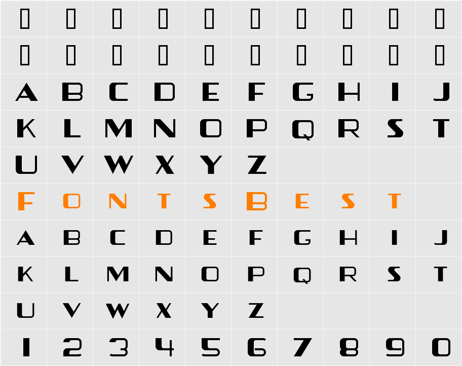 ZephyrPioneer Character Map