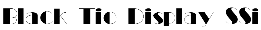 Black Tie Display SSi