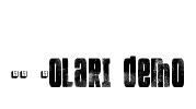 FT Kolari demo Font Image