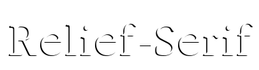 Relief-Serif