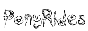 PonyRides Font Image