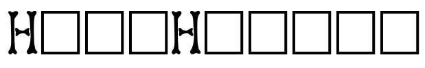 HeadHunter Font Image