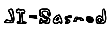 JI-Sashed Font Image