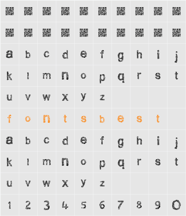 CleanScratch Character Map