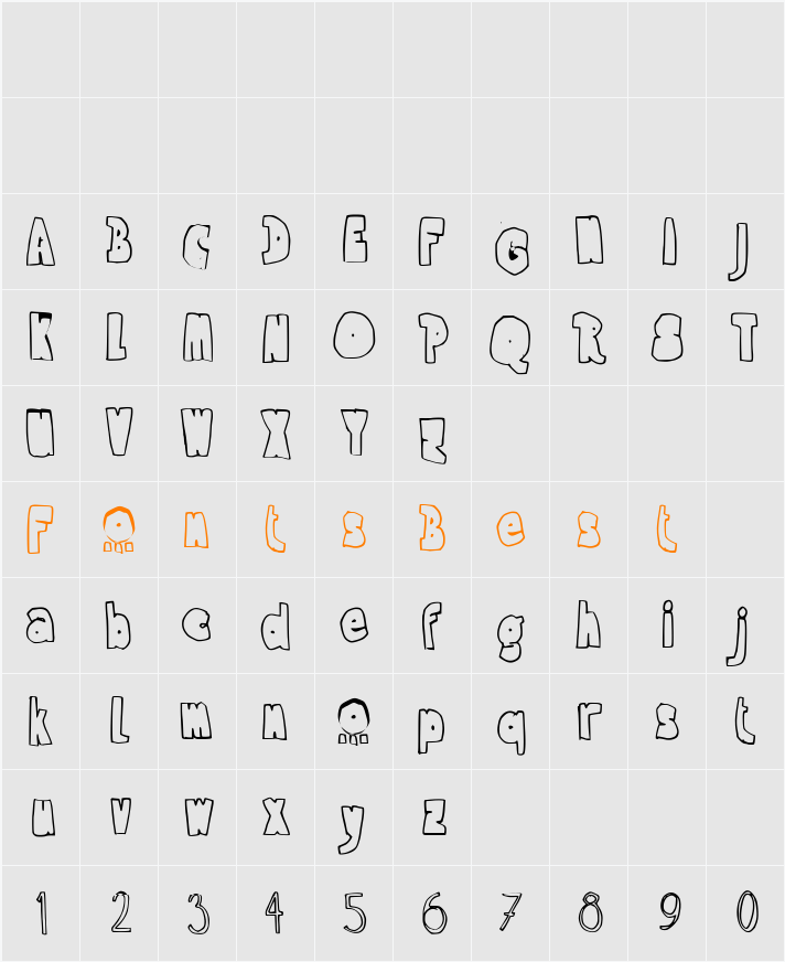 Ramon Character Map