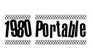 1980 Portable Font Image
