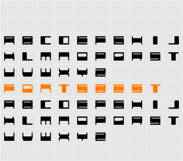 Voker baxer Character Map