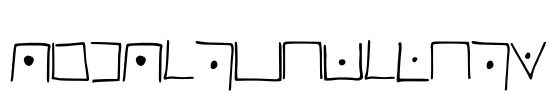 PigPenCodeFont