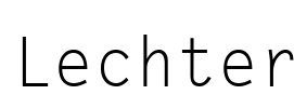Lechter Font Image
