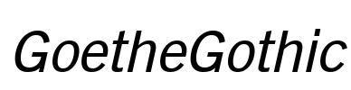 GoetheGothic