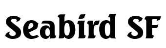 Seabird SF Font Image