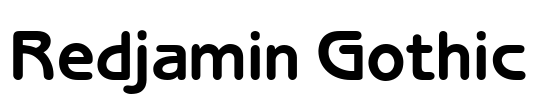 Redjamin Gothic