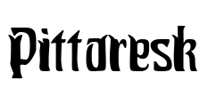 Pittoresk Font Image