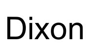 Dixon Font Image