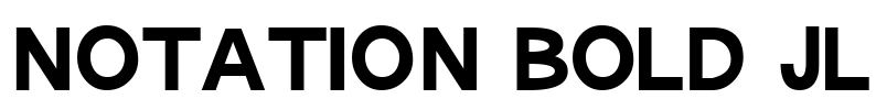 Notation Bold JL