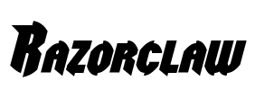 Razorclaw Font Image