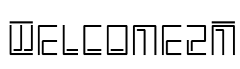Welcome2M Font Image