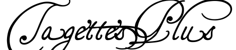 TagettesPlus Font Image