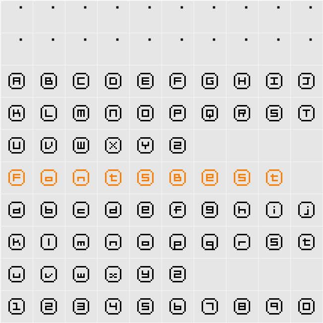 HM Othello White Character Map