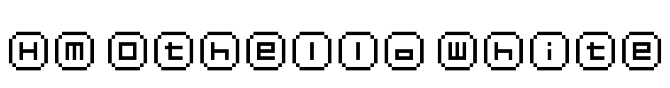 HM Othello White Font Image