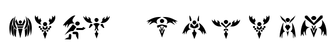 Tech Angels Font Image
