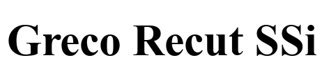 Greco Recut SSi