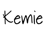 Kemie Font Image