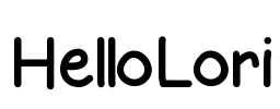 HelloLori Font Image