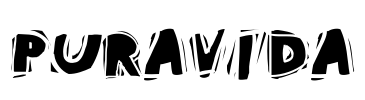 PuraVida Font Image