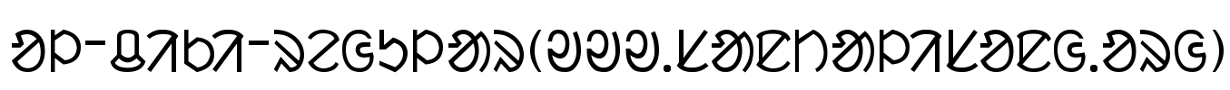 ol_ciki_regular(www.santalisong.org) Font Image