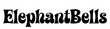 ElephantBells Font Image
