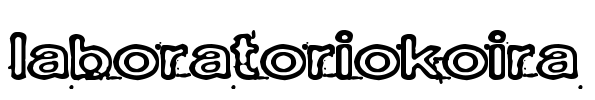 Laboratoriokoira Font Image
