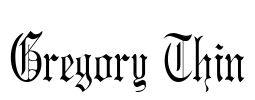 Gregory Thin